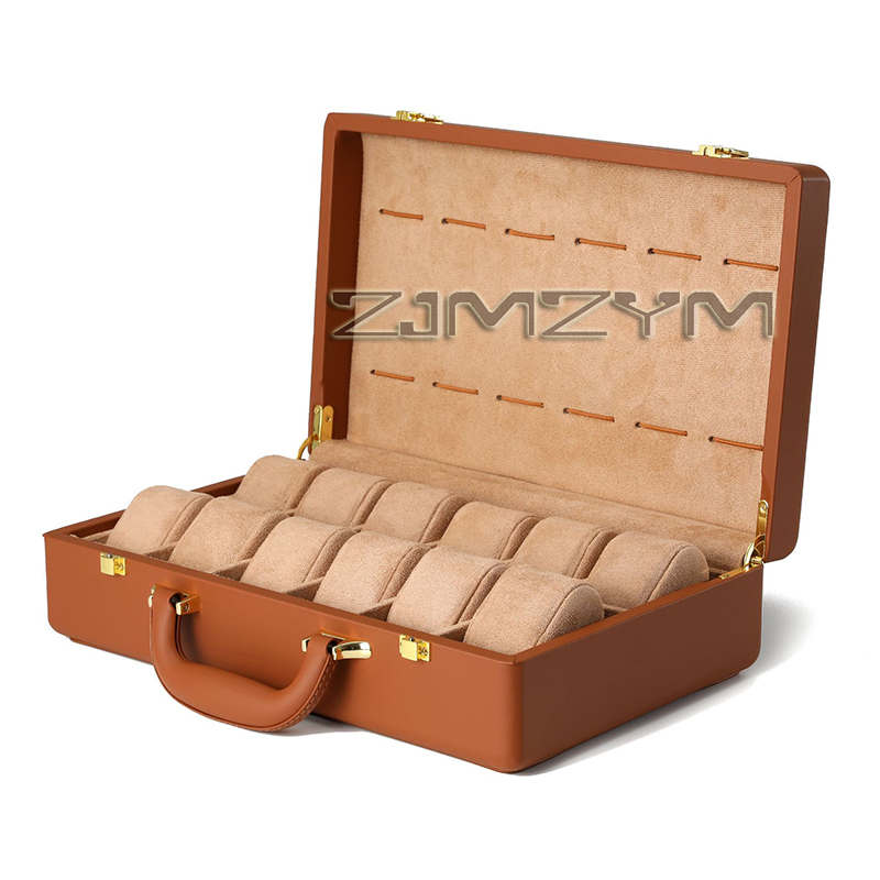 12 Slots Watch Box Mens Watche - Watch Display Box 评论和价格